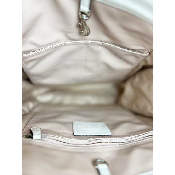 Coach Charlie Embossed Python Leather Large Tote Bag F28723 Limited Edition - Picture 6 of 16